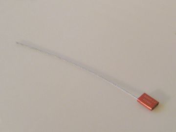 Precinto Alulock 250 unid ø3,5 x300 mm rojo