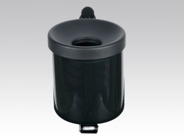 Cenicero de pared 100x130 mm 0,5 L gris oscuro