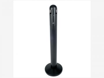 Cenicero alto 3 L ø300x1040 mm en acero