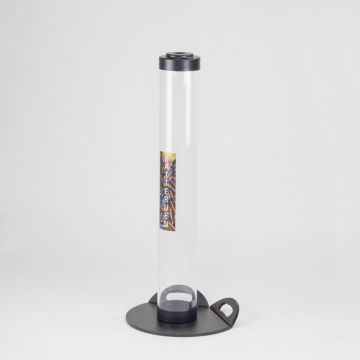 Contenedor p pilas  9 L ø120x800 mm transparente
