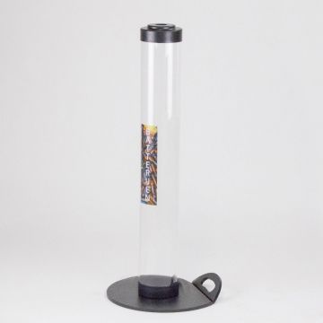 Contenedor p pilas  9 L ø120x800 mm transparente