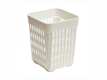 Vaso escurridor para cubiertos 110x110x130 mm blanco