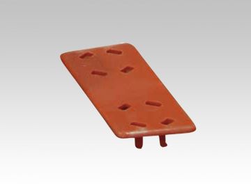 Clip para identificación de las cestas para la loza, brown