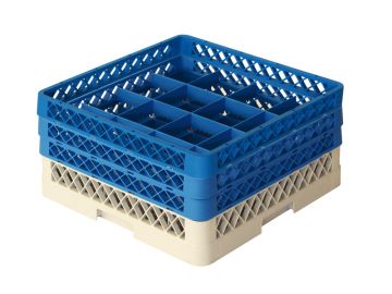 Cesta perforada 500x500x220 mm p 16 vasos Ø 112 mm