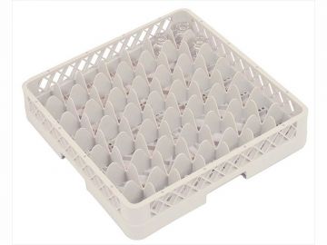 Cesta perforada 500x500x100 mm p vasos c 49 compartimentos