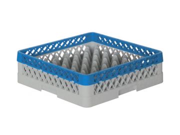 Cesta perforada 500x500x140 mm p vasos c 49 compartimentos