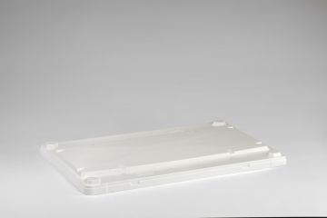 Tapa para caja-palet aplicaciones higiénicas 1200x800 mm blanco