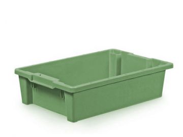 Stack-/nestable bin 600x400x150 mm  green