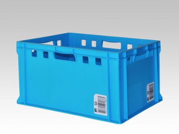 Caja para carne E3 Performance 600x400x300 azul