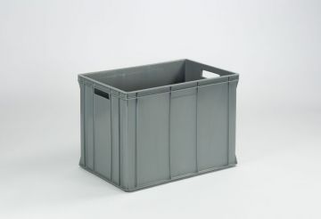 Caja apilable Classic, 600x400x410 mm, 82 L, asas abiertas