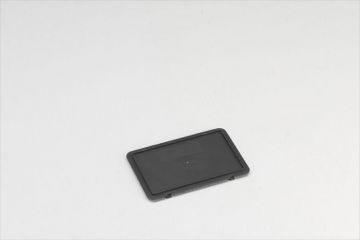 Hooked euronorm lid 300x200 mm dark-grey