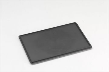 Tapa suelta 600x400 mm, E-line, gris oscuro