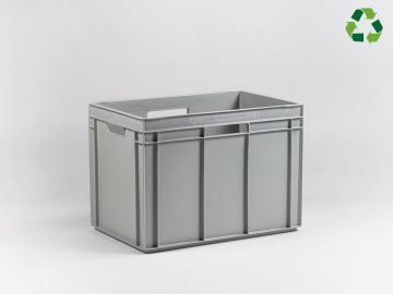 Caja E-line Normbox apilable 90L ,600x400x425 mm, gris