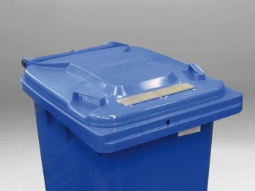 Stainless steel flap with slide for paper insertion for MGB 240