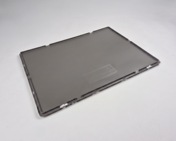 Tapa con bisagras 800x600 mm, con 2 cierres, gris