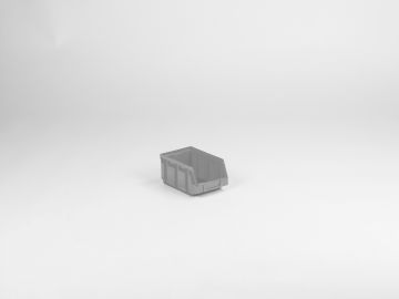 Caja con abertura frontal 1,0 L 167/140x105x82 mm gris