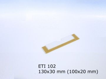 Soporte de etiqueta autoadhesivo 130x30 mm