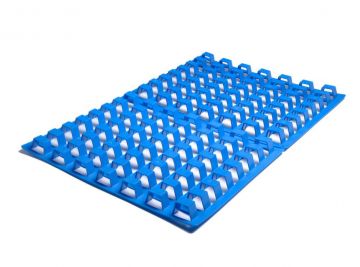Espaciador para congelador 1200x800x50 mm, HDPE, azul