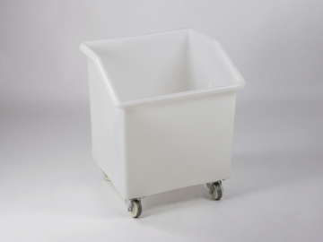 Contenedor de ingredientes 142L, 610x570x672 mm, 4 ruedas, BLANCO