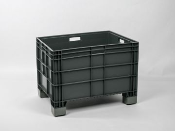 Contenedor de gran volumen Euronorm 800x600x500 mm 186 l. antracita