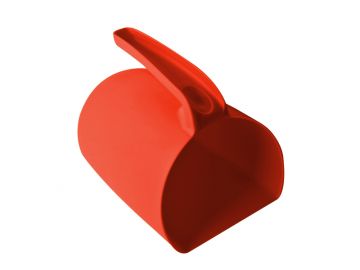 Vaso dosificador grande, 175x190x150, rojo