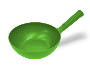Vaso dosificador redondo 2000 ml verde