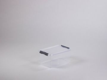 Caja de almacenage translúcido c tapa 6L