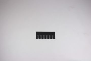 Banda Separadora ranura 20 mm 255x100x5 mm negro