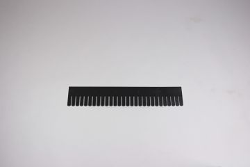 Separador tipo peine 555x100x5 mm negro