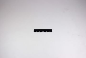 Separador tipo peine 255x40x5 mm negro