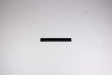 Separador tipo peine  355x40x5 mm negro