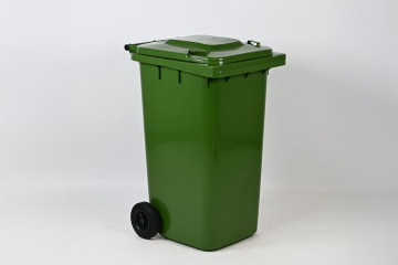 Contenedor de residuos verde 240 litros