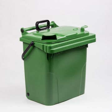 Cubo en plástico, 480x430x535 mm capacidad: 42L, verde