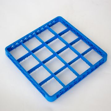 Extensión de cesta  500x500x40 mmpara 16 vasos azul