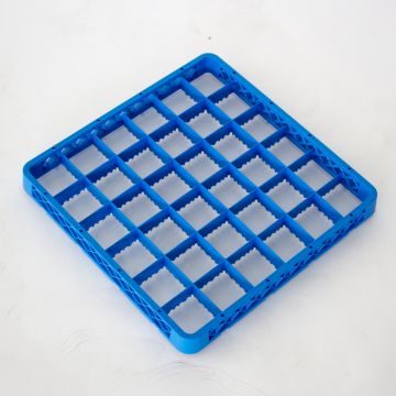 Extensión de cesta  500x500x40 mm para 36 vasos azul