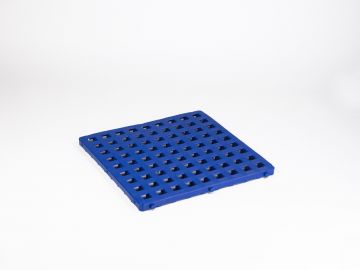 Estrado de plástico E-line 500x500x25mm, azul