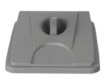 Tapa cerrada 455x330x65 mm gris