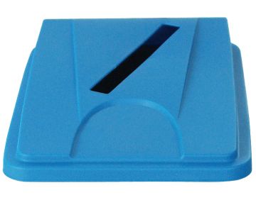 Tapa cerrada 455x330x65 mm azul
