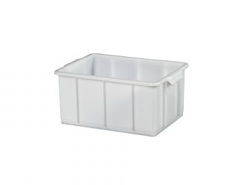 Caja aplicaciones higiénicas, 20L,450x315x200 mm, blanco