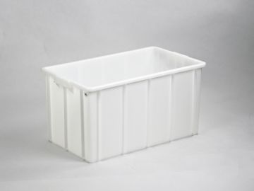 Caja aplicaciones higiénicas, 100L, 740x440x400mm, blanco