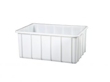 Caja aplicaciones higiénicas, 130L, 830x570x355mm, blanco