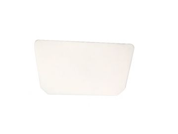 Raspador de mano Flexi 230x118 mm blanco
