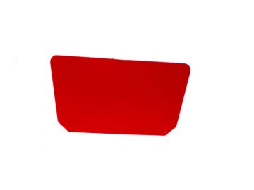 Raspador de mano Flexi 230x118 mm rojo