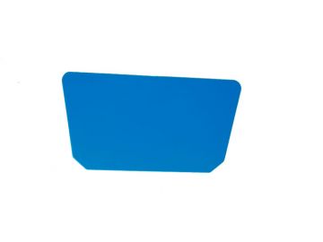 Raspador de mano Flexi 230x118 mm azul
