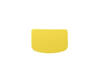 Raspador de mano Flexi 150x97 mm amarillo