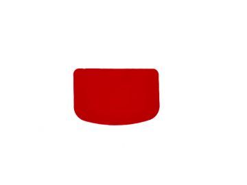 Raspador de mano Flexi 150x97 mm rojo