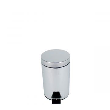 Cubo inox com pedal 3 L ø167x270 mm