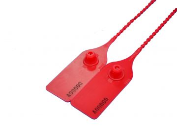 Precinto seguridad SENTRYLOCK 350 mm, 1000 unidades, rojo