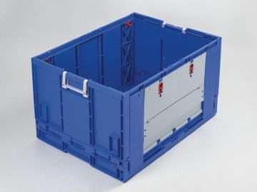 Caja plegable con puerta 183 L 800x600x465 mm