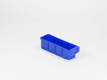 Caja de almacenaje 300x93x83 mmmáx. 3 separadores, azul